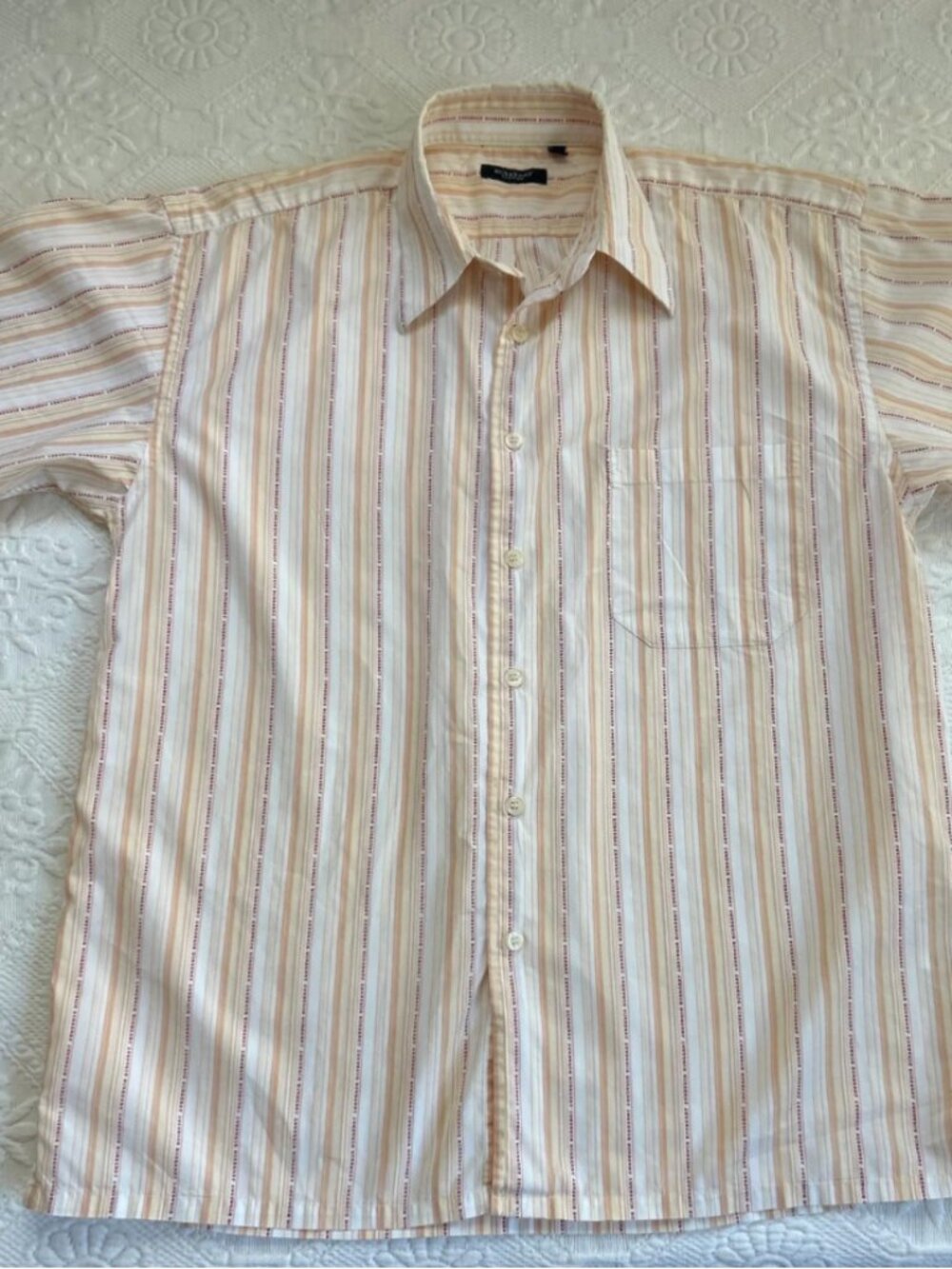 Vintage burberry striped shirt